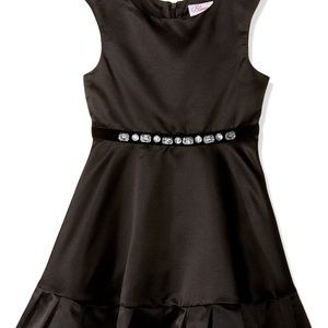 NEW SIZE 8 GIRLS BLOOME OCCASION DRESS BLACK #117